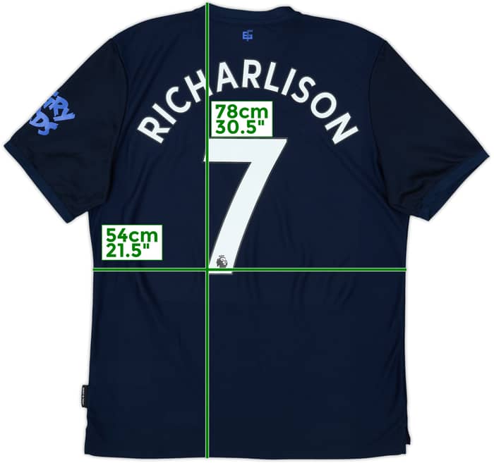 2019-20 Everton Third Shirt Richarlison #7 - 8/10 - (XL)