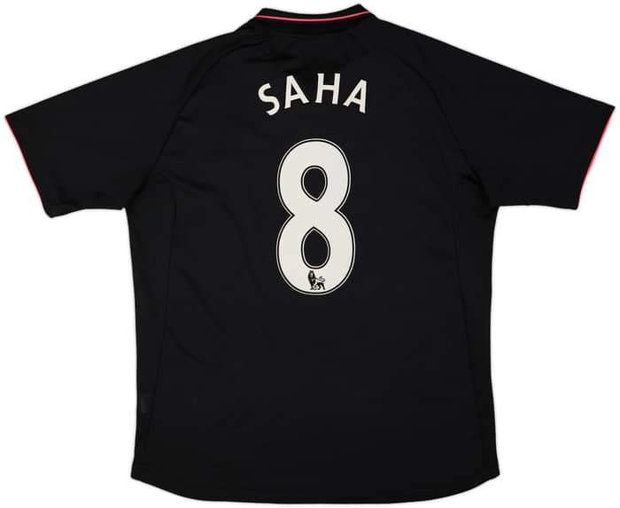 2009-10 Everton Away Shirt Saha #8 - 8/10 - (XL)