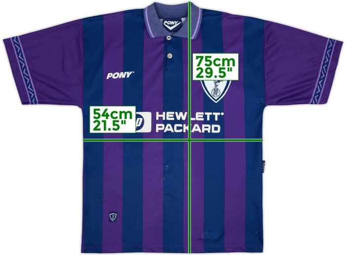 1995-97 Tottenham Away Shirt - 5/10 - (L)
