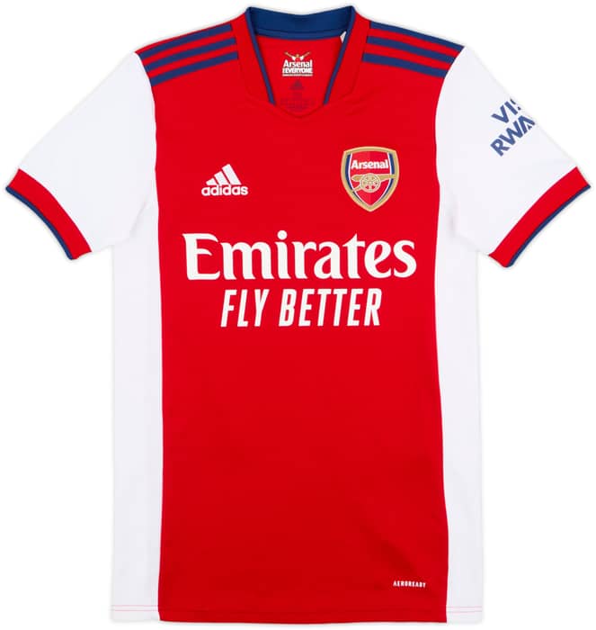 2021-22 Arsenal Home Shirt Odegaard #8 - 7/10 - (XS)