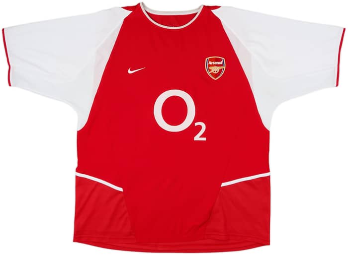 2002-04 Arsenal Home Shirt Bergkamp #10 - 8/10 - (XXL)