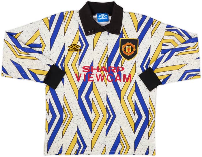 1993-94 Manchester United GK Shirt Schmeichel #1 - 9/10 - (S)