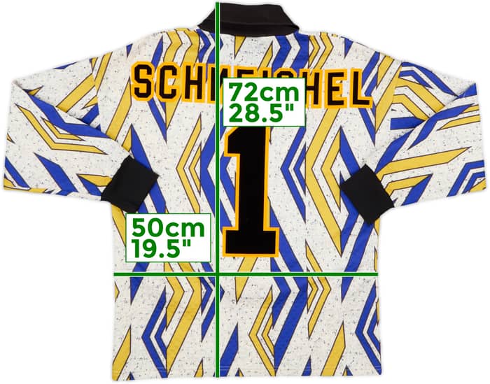 1993-94 Manchester United GK Shirt Schmeichel #1 - 9/10 - (S)
