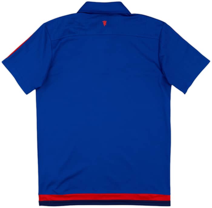 2015-16 Manchester United adidas Polo Shirt - 8/10 - (S)