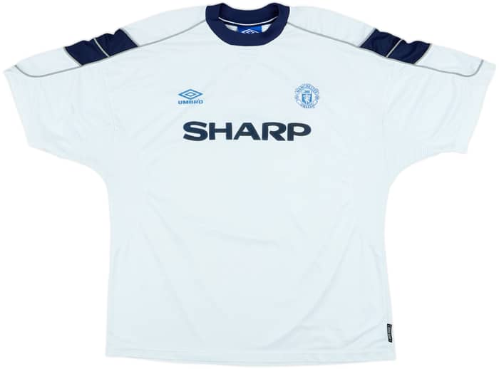 1999-00 Manchester United Third Shirt Beckham #7 - 5/10 - (XXL)