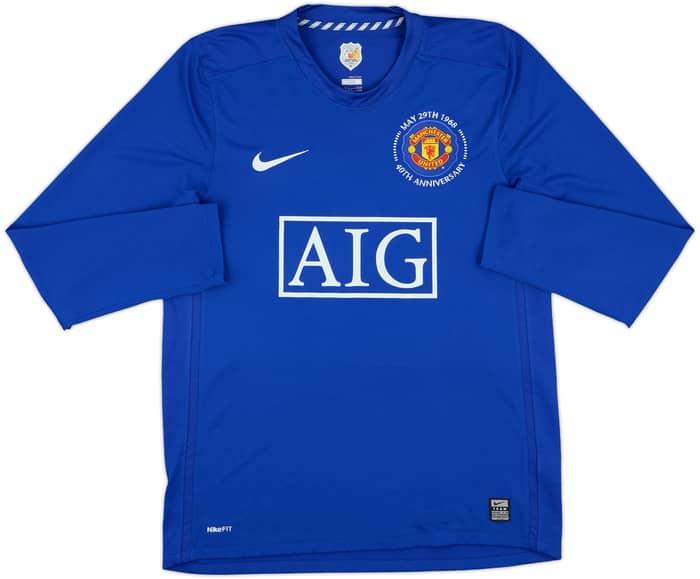 2008-09 Manchester United Third L/S Shirt Ronaldo #7 - 7/10 - (M)