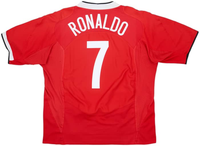 2004-06 Manchester United Home Shirt Ronaldo #7 - 4/10 - (XXL)