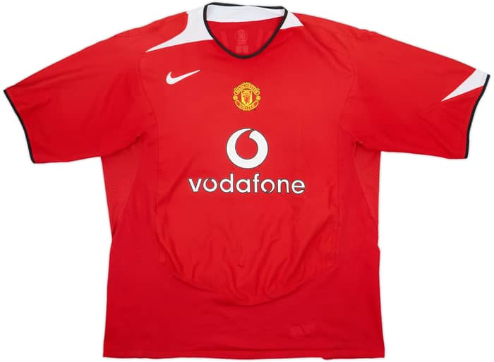 2004-06 Manchester United Home Shirt Ronaldo #7 - 4/10 - (XXL)