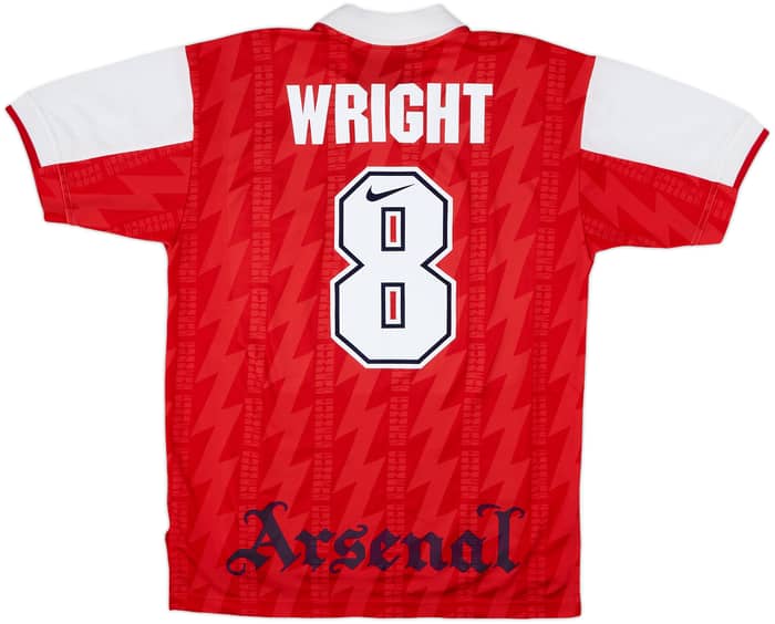 1994-96 Arsenal Home Shirt Wright #8 - 7/10 - (M)