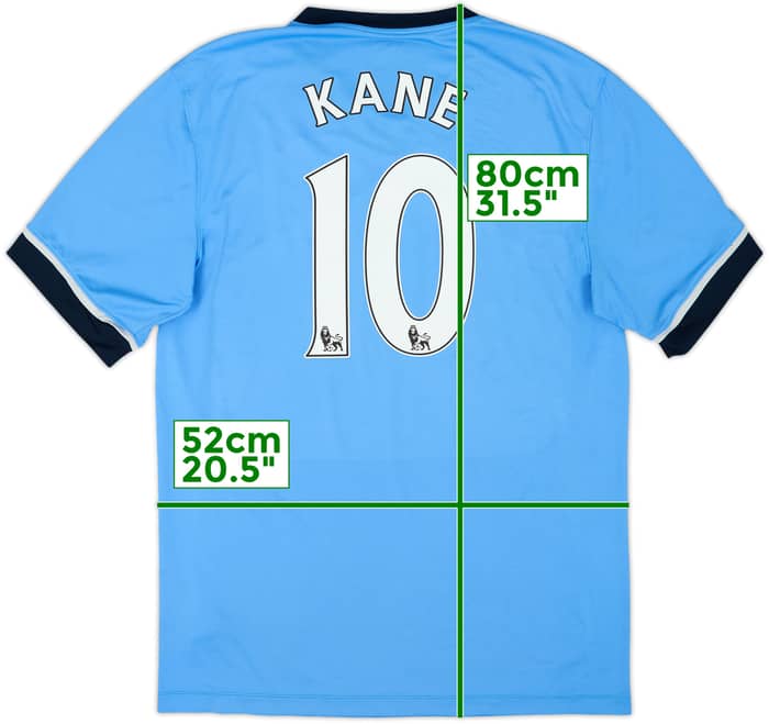 2015-16 Tottenham Away Shirt Kane #10 - 8/10 - (XL)