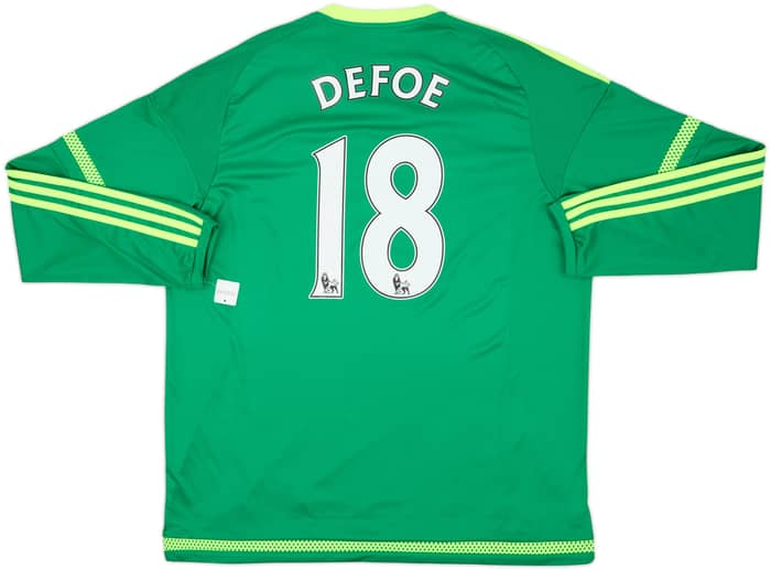 2015-16 Sunderland Away L/S Shirt Defoe #18 (XL)
