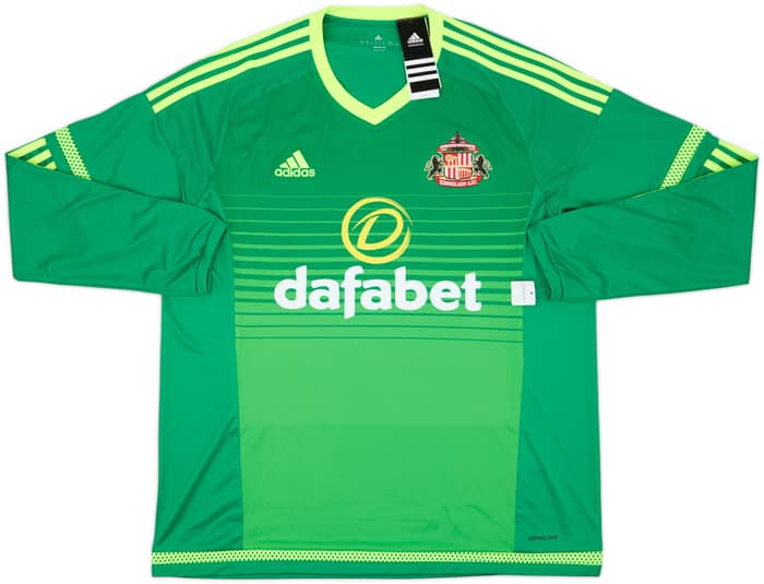 2015-16 Sunderland Away L/S Shirt Defoe #18 (XL)