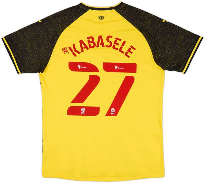 2020-21 Watford Home Shirt Kabasele #27 - 8/10 - (L)