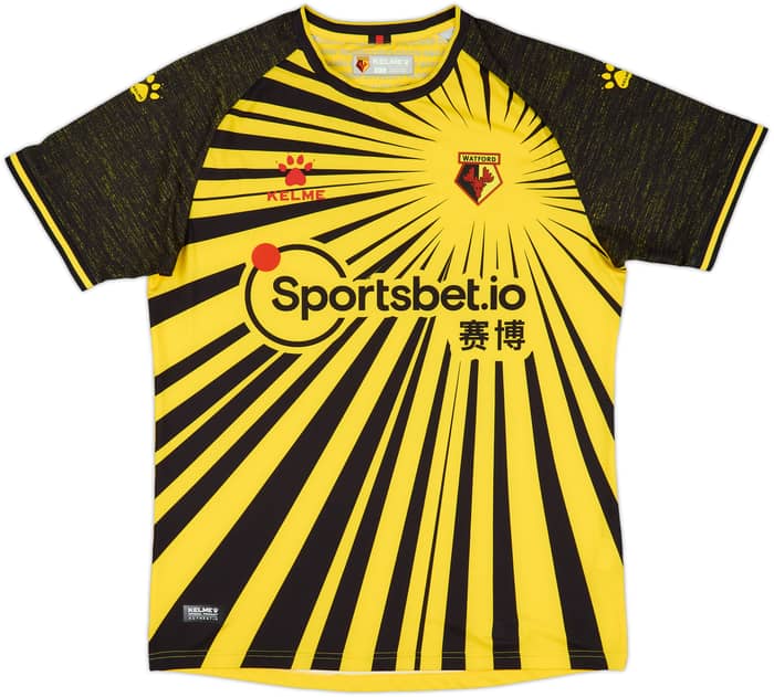 2020-21 Watford Home Shirt Kabasele #27 - 8/10 - (L)