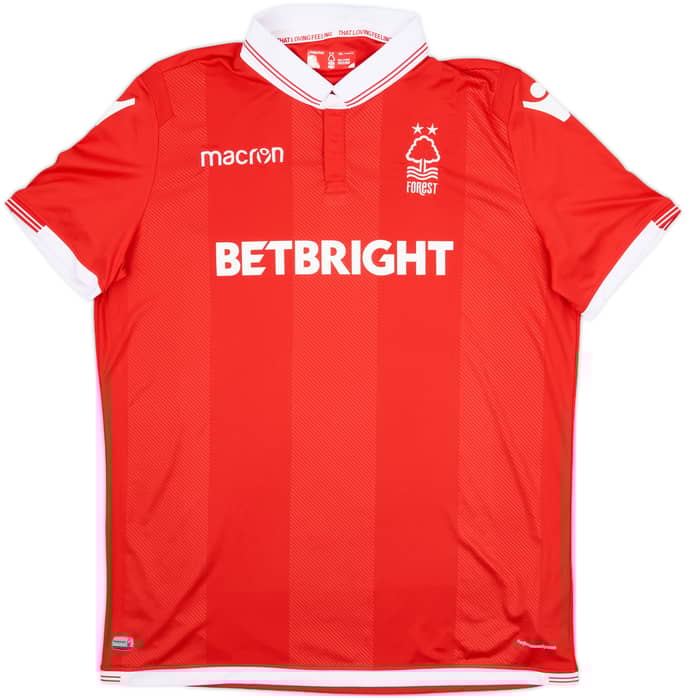 2018-19 Nottingham Forest Home Shirt - 10/10 - (3XL)