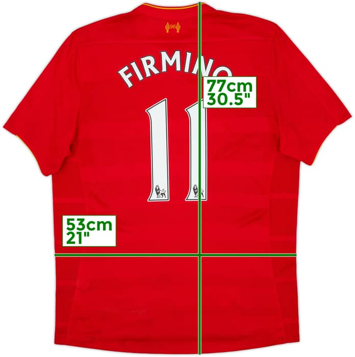 2015-16 Liverpool Home Shirt Firmino #11 - 9/10 - (L)