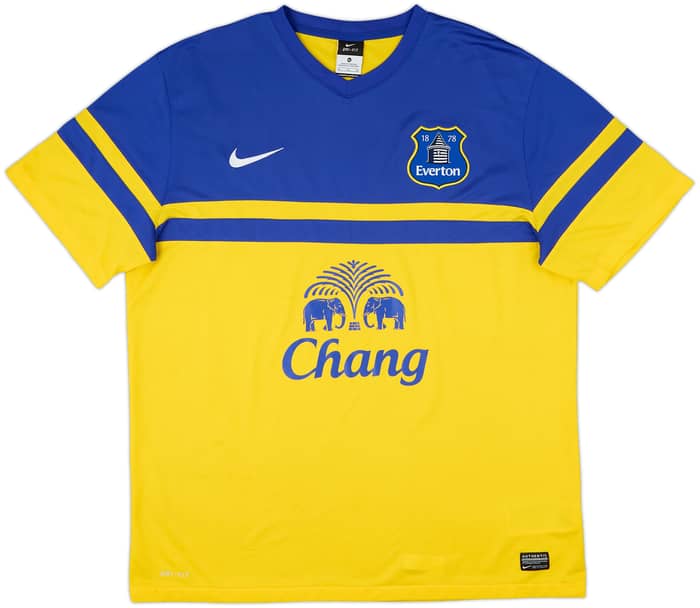 2013-14 Everton Away Shirt Lukaku #17 - 10/10 - (XL)