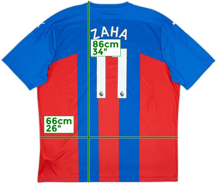 2020-21 Crystal Palace Home Shirt Zaha #11 (3XL)