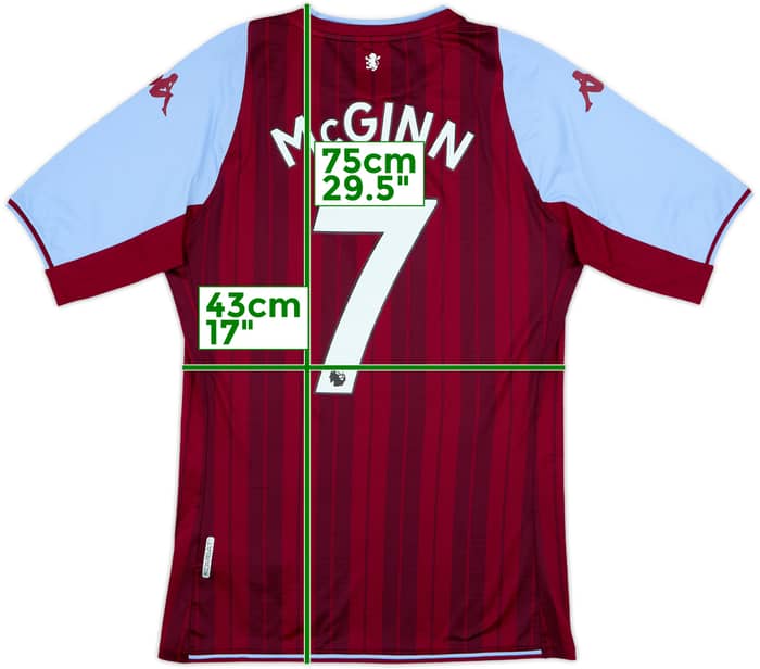 2021-22 Aston Villa Home Shirt McGinn #7 (L)