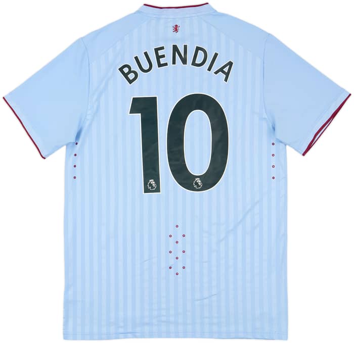 2022-23 Aston Villa Authentic Away Shirt Buendia #10 - 8/10 - (M)