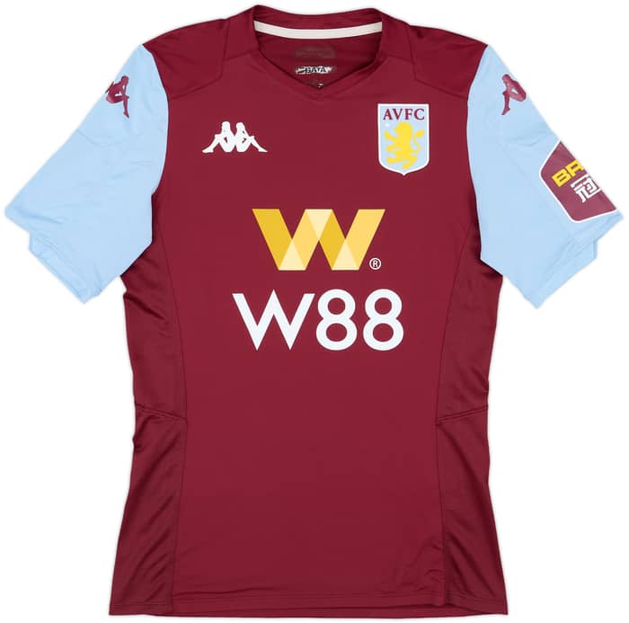 2019-20 Aston Villa Authentic Home Shirt McGinn #7 - 7/10 - (M)