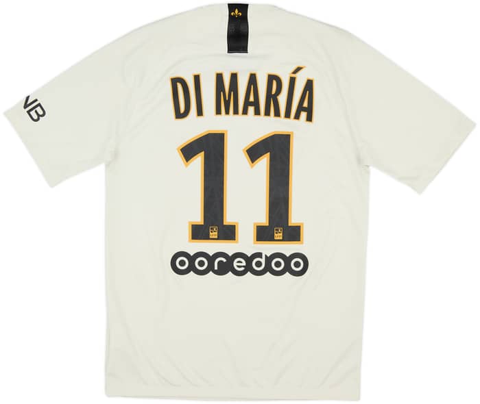 2018-19 Paris Saint-Germain Away Shirt DiMaria #11 - 9/10 - (S)