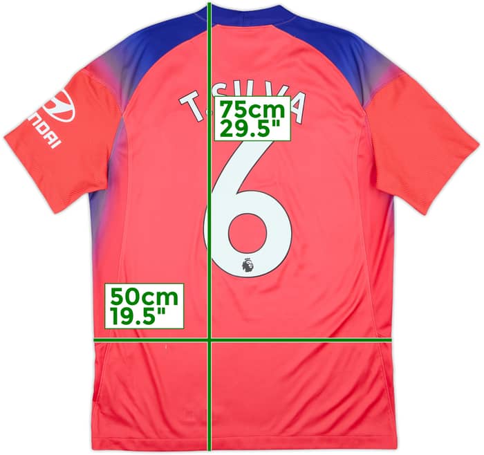 2020-21 Chelsea Third Shirt T.Silva #6 - 5/10 - (M)