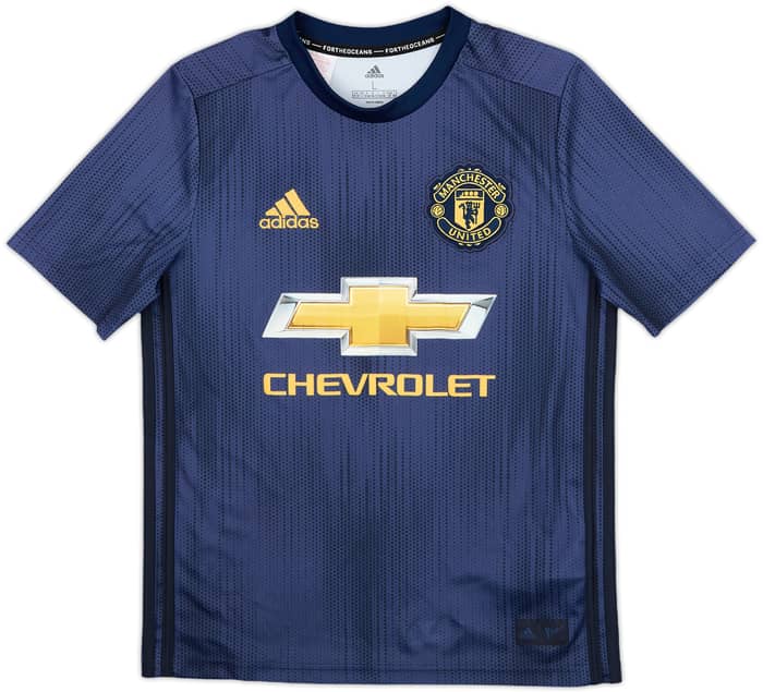 2018-19 Manchester United Third Shirt - 9/10 - (L.Boys)