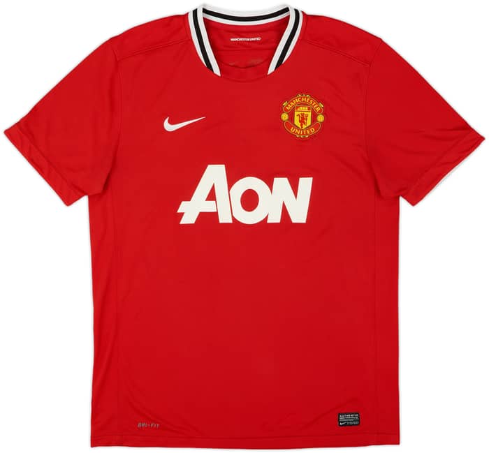 2011-12 Manchester United Home Shirt Rooney #10 - 6/10 - (L)