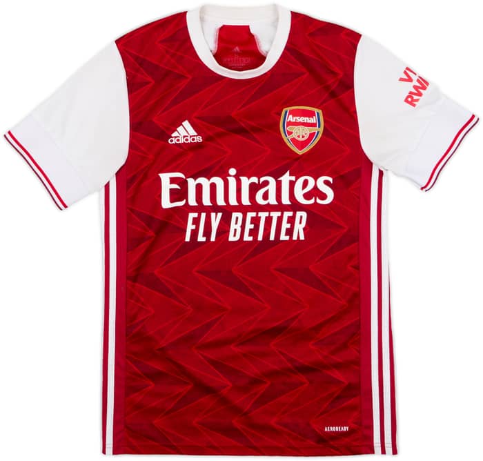 2020-21 Arsenal Home Shirt Saka #7 - 6/10 - (S)