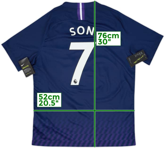 2019-20 Tottenham Away Shirt Son #7 (L)