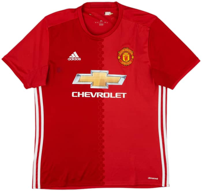 2016-17 Manchester United Home Shirt Ibrahimovic #9 - 5/10 - (L)