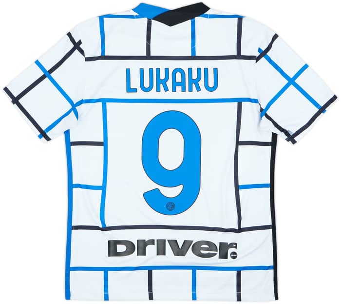 2020-21 Inter Milan Away Shirt Lukaku #9 - 7/10 - (M)