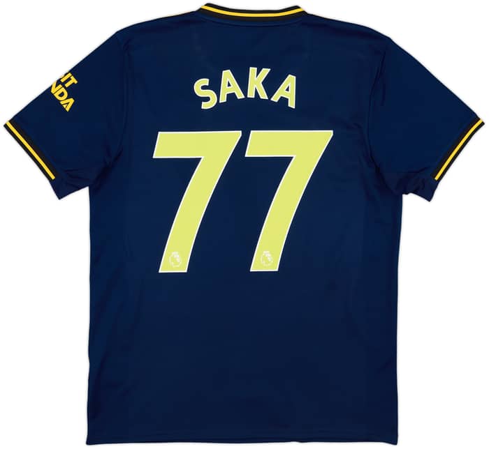 2019-20 Arsenal Third Shirt Saka #77 - 9/10 - (M)