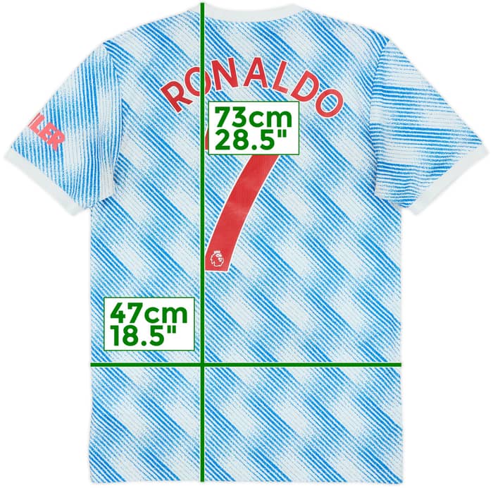 2021-22 Manchester United Away Shirt Ronaldo #7 - 9/10 - (S)