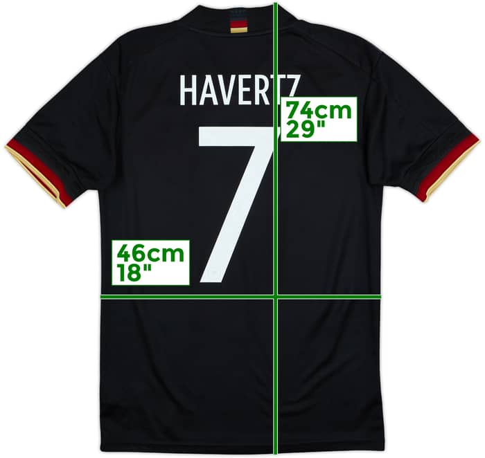 2020-21 Germany Away Shirt Havertz #7 - 10/10 - (S)