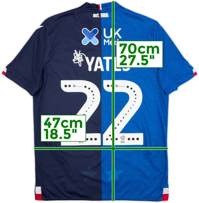 2019-20 Nottingham Forest Away Shirt Yates #22 - 7/10 - (S)