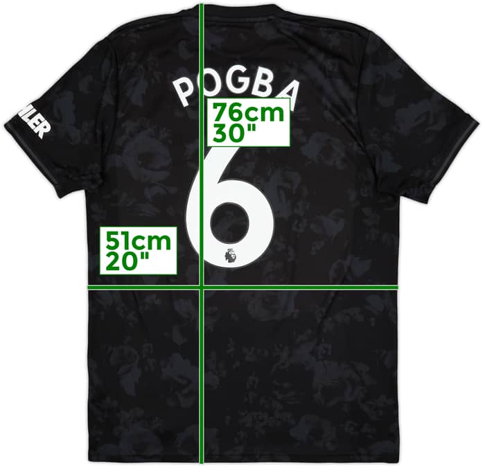 2019-20 Manchester United Third Shirt Pogba #6 - 10/10 - (L)