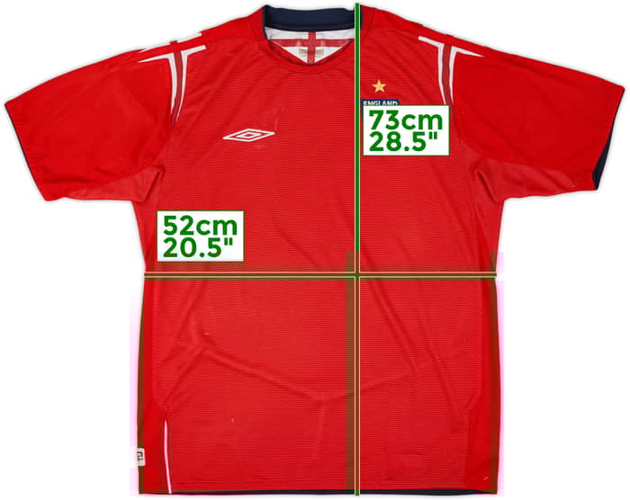 2004-06 England Away Shirt - 5/10 - (L)