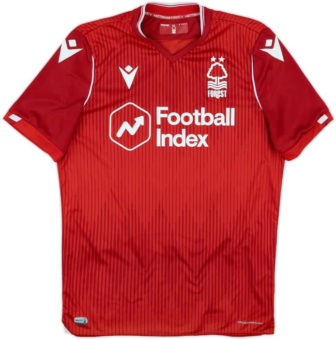 2019-20 Nottingham Forest Home Shirt Yates #22 - 8/10 - (S)