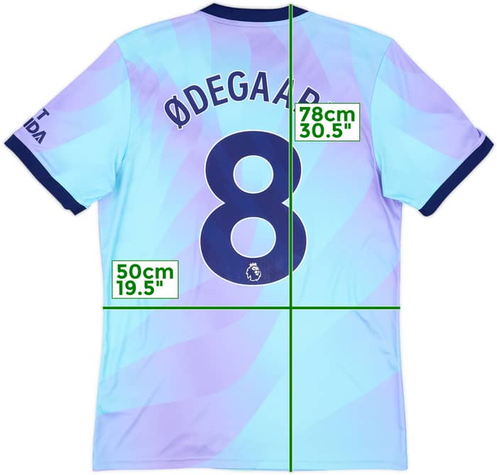 2024-25 Arsenal Third Shirt Odegaard #8 - 8/10 - (M)