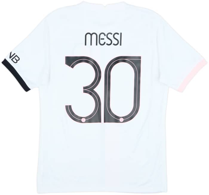 2021-22 Paris Saint-Germain Away Shirt Messi #30 - 8/10 - (M)