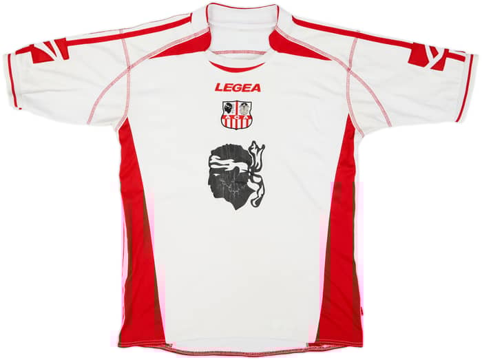 2007-08 Ajaccio Home Shirt - 6/10 - (L)