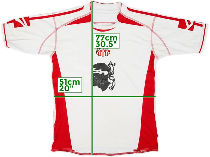 2007-08 Ajaccio Home Shirt - 6/10 - (L)