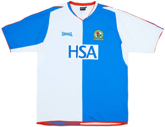 2004-05 Blackburn Home Shirt Flitcroft #5 - 5/10 - (L)