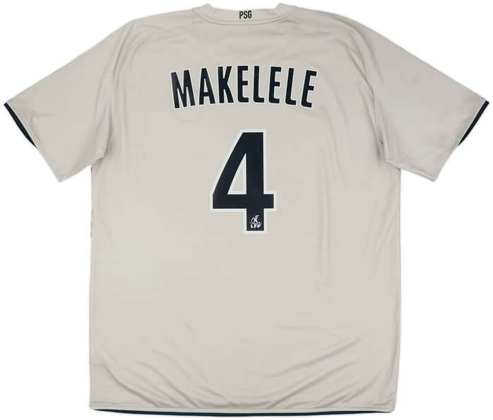 2008-09 Paris Saint-Germain Away Shirt Makelele #4 - 8/10 - (XL)