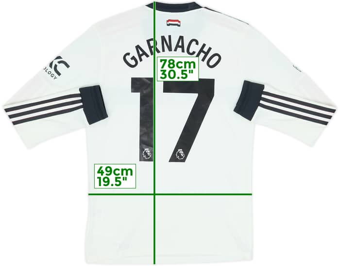 2024-25 Manchester United Authentic Third L/S Shirt Garnacho #17 (M)