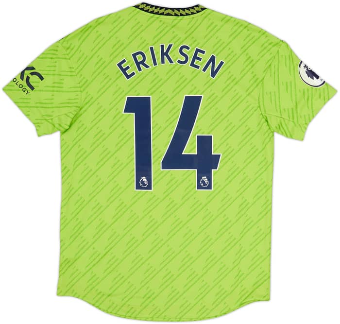 2022-23 Manchester United Authentic Third Shirt Eriksen #14 (M)