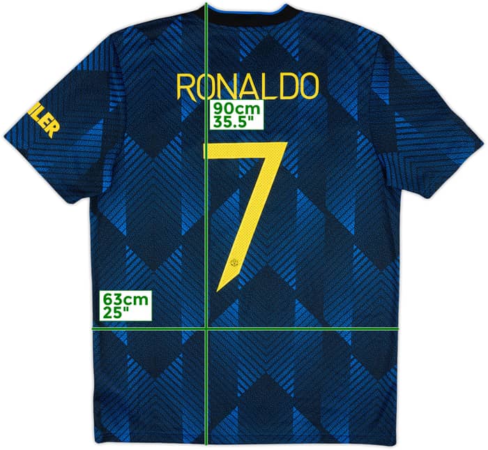 2021-22 Manchester United Third Shirt Ronaldo #7 - 10/10 - (L)