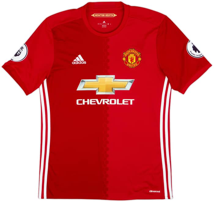 2016-17 Manchester United Home Shirt Ibrahimovic #9 - 9/10 - (M)